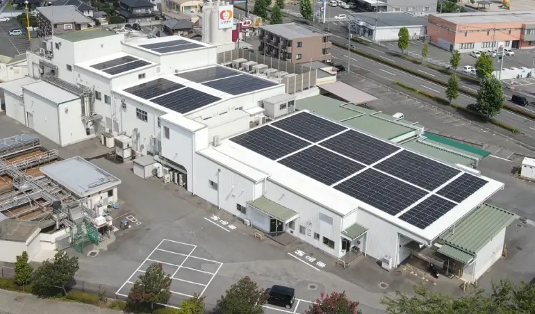 太陽光発電システムの導入