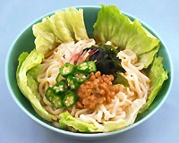 ねばねばヘルシーサラダうどん
