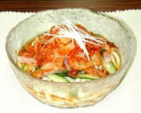 冷しキムチうどん